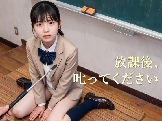 放課後、叱ってください 公式カバー画像