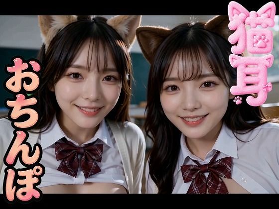 めちゃかわ猫耳おち●ぽシコシコ 公式カバー画像